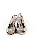 J. Renee Silver Heels Size 6 1/2 - photo 2
