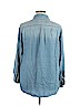 Ava & Viv 100% Lyocell Blue Long Sleeve Button-Down Shirt Size 1X - photo 2