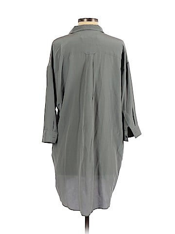 ALLSAINTS 3/4 Sleeve Silk Top (view 2)