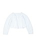 Assorted Brands 100% Acrylic Solid Blue Cardigan Size 4 - photo 2
