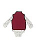 Carter's 100% Cotton Burgundy Vest 12-18 MO / 18 MO - photo 2