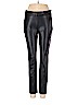 Ann Taylor 100% Polyester Black Faux Leather Pants Size 4 (petite) - photo 1
