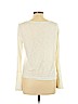 Splendid 100% Cotton White Long Sleeve T-Shirt Size L - photo 2