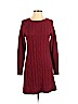 Old Navy Burgundy Casual Dress Size S (petite) - photo 1