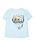 Zara Kids 100% Cotton Graphic Teal Short Sleeve T-Shirt Size 9 - photo 1