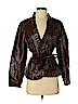 Solitaire Brown Faux Leather Jacket Size S (petite) - photo 1