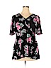 Torrid Black Short Sleeve Blouse Size 1X Plus (1) - photo 1