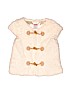 Gymboree 100% Polyester Solid Ivory Faux Fur Vest Size 12-24 mo - photo 1