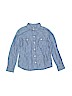 Old Navy 100% Cotton Blue Long Sleeve Button-Down Shirt Size M (youth) - photo 1