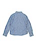 Old Navy 100% Cotton Blue Long Sleeve Button-Down Shirt Size M (youth) - photo 2