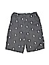 The Children's Place 100% Cotton Print Gray Khaki Shorts Size 14 - photo 1