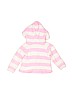 The Children's Place 100% Polyester Stripes Pink Pullover Hoodie Size 3T - photo 2