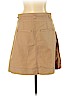 Pilcro and The Letterpress 100% Cotton Tan Casual Skirt Size 6 - photo 2