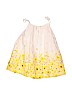 Baby Gap 100% Cotton Floral White Dress Size 12-18 mo - photo 1