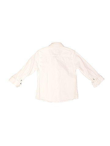 Mayoral Long Sleeve Button-Down Shirt (view 2)