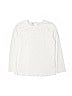 Zara Kids 100% Cotton White Long Sleeve Top Size 10 - photo 1