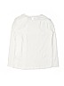 Zara Kids 100% Cotton White Long Sleeve Top Size 10 - photo 2