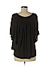 Joseph 100% Silk Black Short Sleeve Silk Top Size M - photo 2