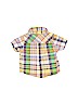 Baby Gap 100% Cotton Green Short Sleeve Button-Down Shirt Size 0-3 mo - photo 2