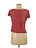 Ann Taylor LOFT Orange Short Sleeve Top Size M (petite) - photo 2