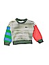 Assorted Brands Stripes Green Pullover Sweater Size 80 cm / US 12-18 MO - photo 1