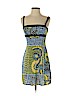 BCBGMAXAZRIA 100% Cotton Blue Casual Dress Size S (petite) - photo 1