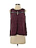 Collective Concepts 100% Polyester Burgundy Sleeveless Blouse Size S (petite) - photo 1