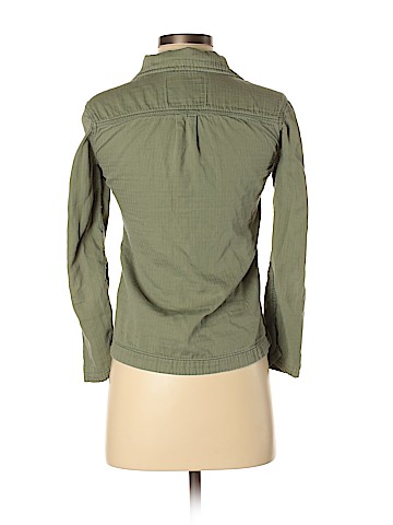 American Eagle Outfitters Long Sleeve Button-Down Shirt (view 2)