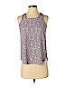 Ann Taylor LOFT 100% Polyester Blue Sleeveless Blouse Size XXS (petite) - photo 1