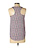 Ann Taylor LOFT 100% Polyester Blue Sleeveless Blouse Size XXS (petite) - photo 2