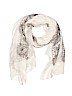 Lauren by Ralph Lauren 100% Polyester Print White Scarf One size - photo 1