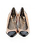 Mila Paoli 100% Leather Tan Heels Size 7 1/2 - photo 2