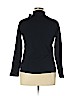 Croft & Barrow 100% Cotton Black Long Sleeve Turtleneck Size XL (petite) - photo 2