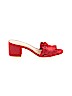 Jessica Simpson Red Mule/Clog Size 8 - photo 1