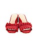 Jessica Simpson Red Mule/Clog Size 8 - photo 2