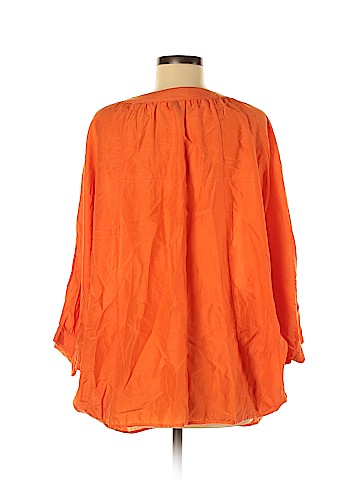 BCBGMAXAZRIA 3/4 Sleeve Blouse (view 2)