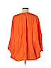 BCBGMAXAZRIA 100% Rayon Orange 3/4 Sleeve Blouse One size - photo 2
