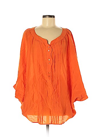 BCBGMAXAZRIA 3/4 Sleeve Blouse (view 1)