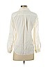 Ann Taylor LOFT Outlet 100% Lyocell Ivory Long Sleeve Button-Down Shirt Size S (petite) - photo 2