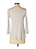Enza Costa 100% Viscose Gray 3/4 Sleeve Top Size S - photo 2