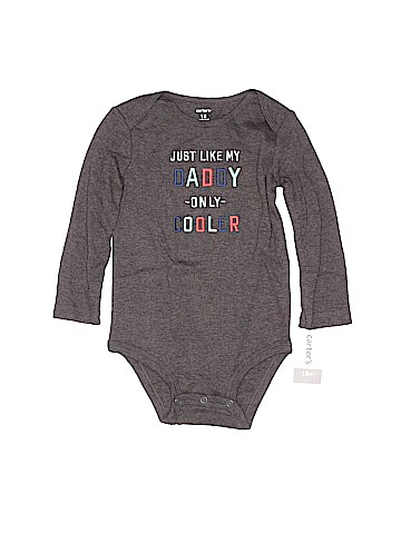 Carter's Long Sleeve Onesie (view 1)