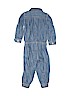 Ralph Lauren 100% Cotton Solid Blue Jumpsuit 9-12 MO / 12 MO - photo 2