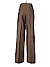 Brunello Cucinelli 100% Wool Brown Wool Pants Size 6 - photo 2