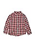 OshKosh B'gosh 100% Cotton Plaid Red Long Sleeve Button-Down Shirt Size 7X - photo 1