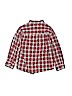 OshKosh B'gosh 100% Cotton Plaid Red Long Sleeve Button-Down Shirt Size 7X - photo 2