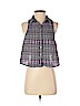 We the Free 100% Cotton Purple Sleeveless Blouse Size S (petite) - photo 1