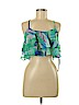 Show Me Your Mumu 100% Polyester Teal Sleeveless Blouse Size M - photo 1