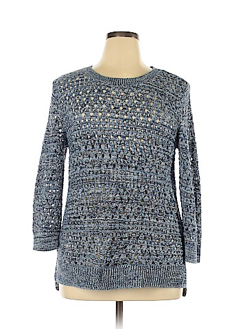 Croft & Barrow Plus Pullover Sweater (view 1)