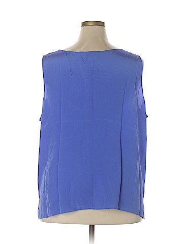 Diane Gilman Sleeveless Silk Top (view 2)
