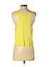 Charlotte Russe 100% Rayon Yellow Sleeveless Top Size S - photo 2